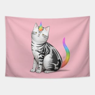 Unicorn Cat Tapestry