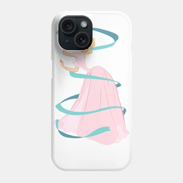 Pink and Ribbons Phone Case by YanelyAguilarArt
