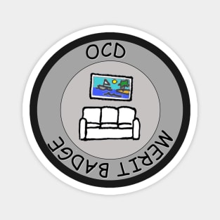 OCD Merit Badge Magnet