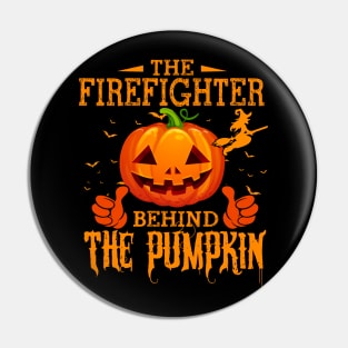 Mens The CHEF Behind The Pumpkin T shirt Funny Halloween T Shirt_FIREFIGHTER Pin