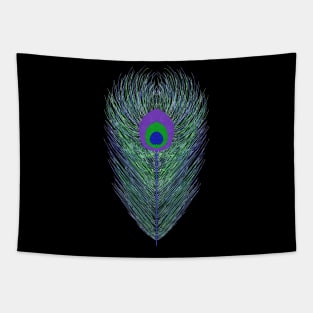 Peacock Feather Tapestry