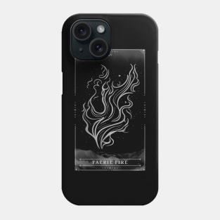 Faerie Fire DnD Tarot Card Spells for Dungeons and Dragons 5e Phone Case