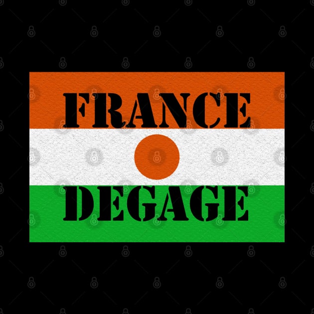 Niger - France Degage by Tony Cisse Art Originals