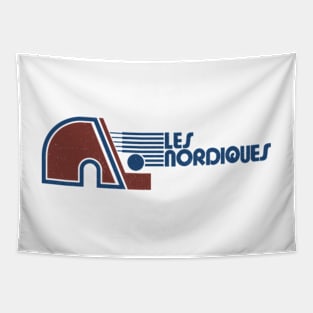 Quebec Nordiques Tapestry