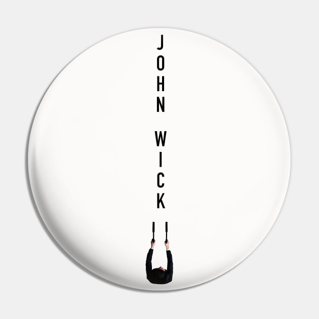 John Wick Pin by Buff Geeks Art