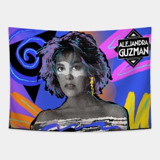 ALEJANDRA GUZMÁN 80S RETRO STYLE Tapestry