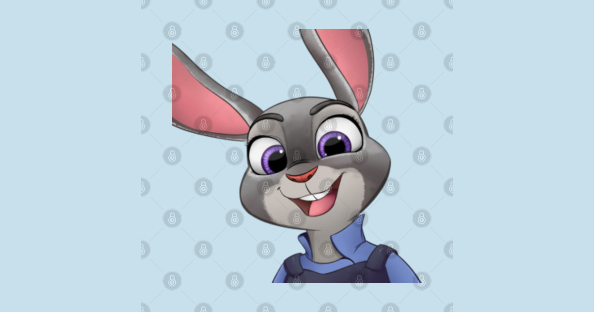 judy hopps zootopia sticker teepublic