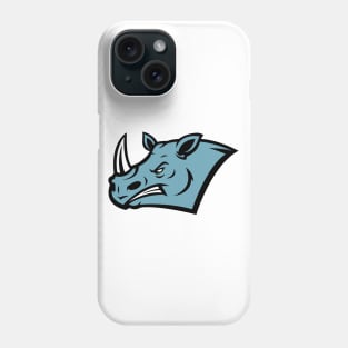 Blue Rhino Face Logo Phone Case