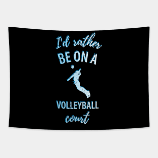 Volleyball Sport Team Play Gift Tapestry