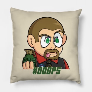 MDF Freeze Emoji "Ooops Grenade" Pillow