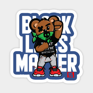 Black Lives Matter Bear 2 Magnet