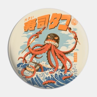 The Tako Sushi Pin