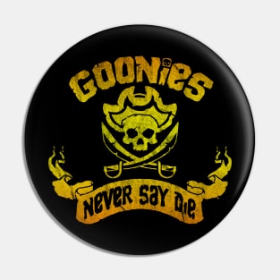 The Goonies - Never Say Die Astoria Oregon Pin