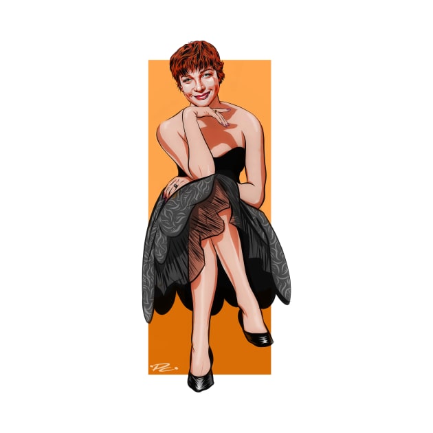 Shirley MacLaine - An illustration by Paul Cemmick by PLAYDIGITAL2020