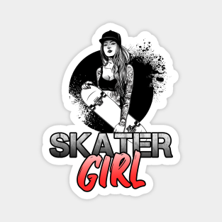 Skater Girls Magnets Teepublic