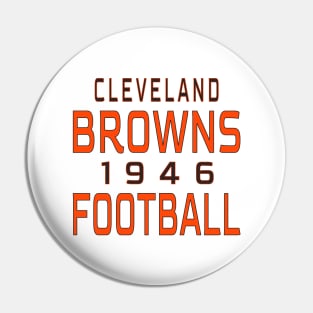 Cleveland Browns 1946 Football Classic Pin