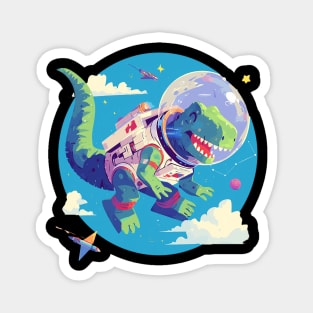 space dino Magnet