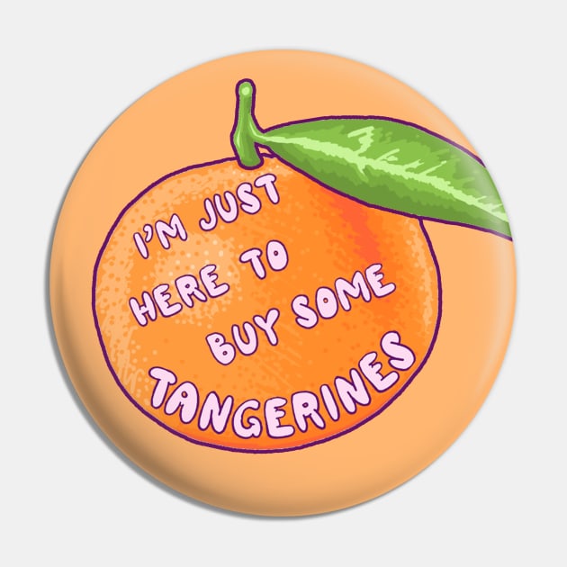 Tangerines CSH Pin by cgouge.art