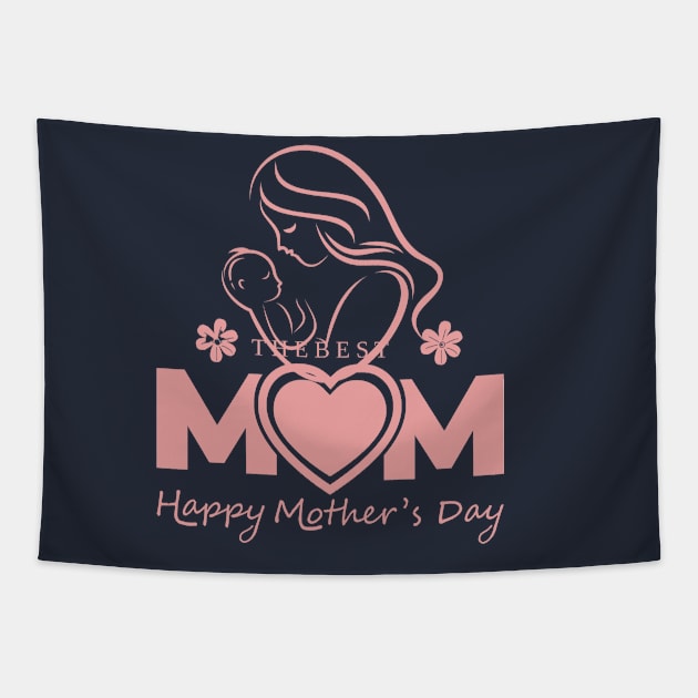 mothers day Tapestry by ZaxiDesign