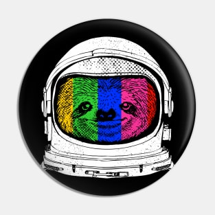 Astronaut Sloth Pin