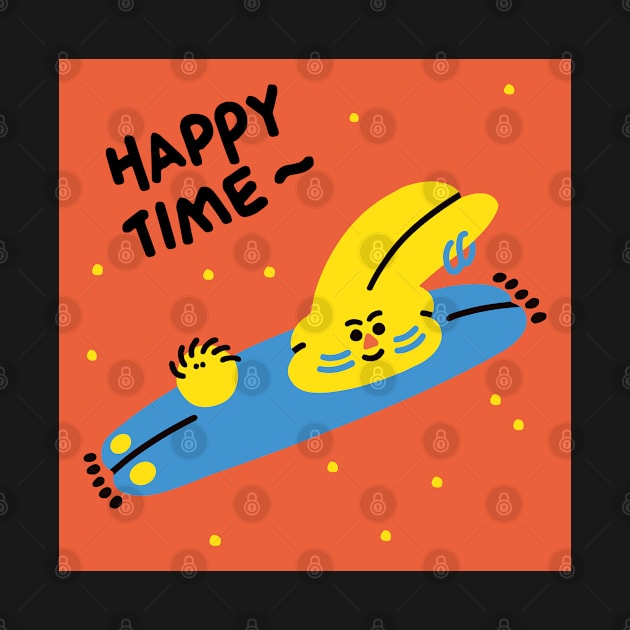 Happy Time Rabbit by Aiko Tsui