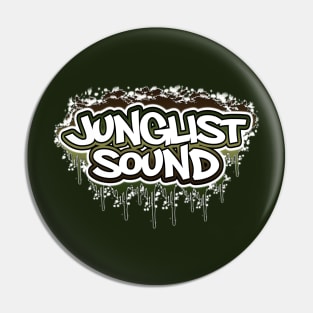 Junglist Sound-Drip-Camo Pin