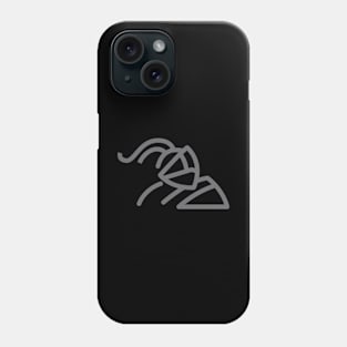 simple monoline knight Phone Case