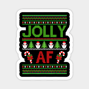 ugly christmas sweater Magnet