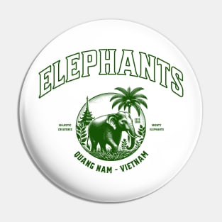 The mighty elephants from Quan Nam, in Vietnam Pin