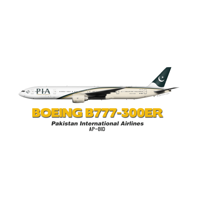 Boeing B777-300ER - Pakistan International Airlines by TheArtofFlying