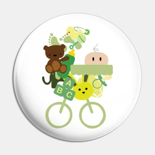 Baby Unisex Carriage Pin