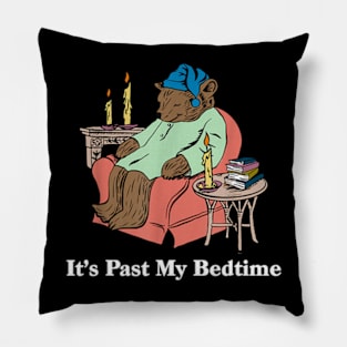 It's Past My Bedtime Pillow