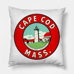 Vintage Cape Cod Decal Pillow