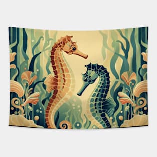 Seahorse Medley Tapestry