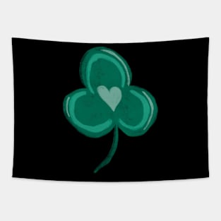 Heart Clover Tapestry