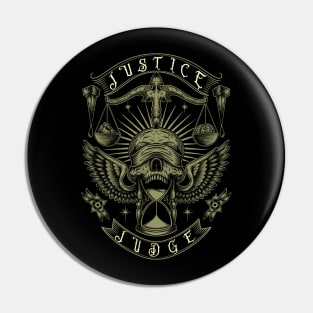 Justice Judge Pin