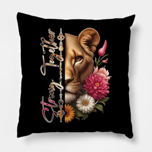 Lion Couple Matching Pillow