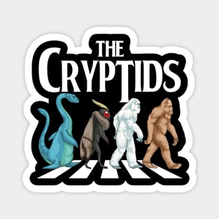 Mysterious Crosswalk: The Cryptid Parade Magnet