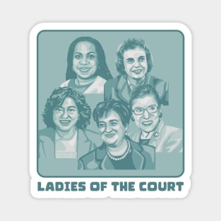 Ladies of the Supreme Court Magnet