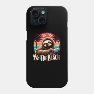 A Sloth On Roller Skates Phone Case