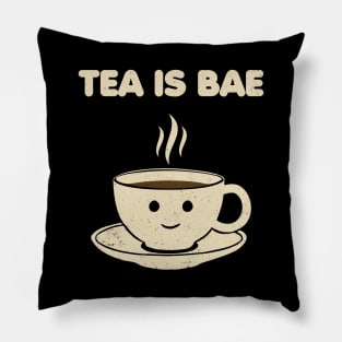 Tea is Bae Pillow