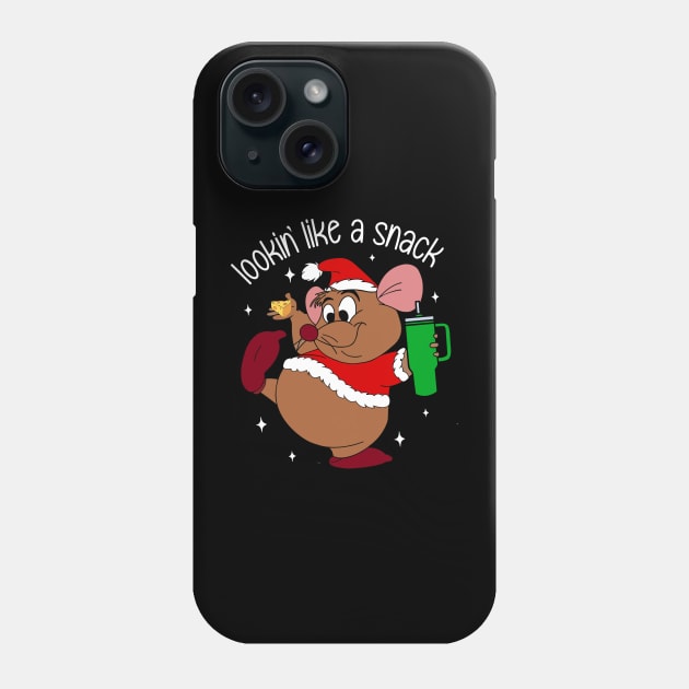 Lookin Like A Snack Gus Gus Christmas And The Cheese Phone Case by TrikoCraft