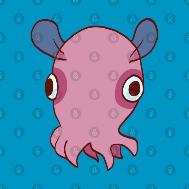 Dumbo Octopus 2 (Simple) by ziafrazier