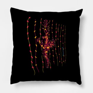 Ornate ghost pipe fish Pillow