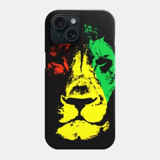 Rastafari Lion Face Rasta Colors Style Phone Case