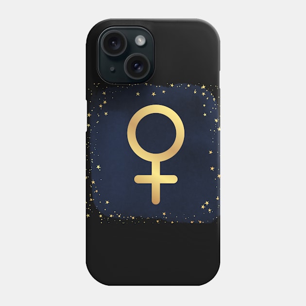 Venus Symbol Phone Case by She Gets Creative