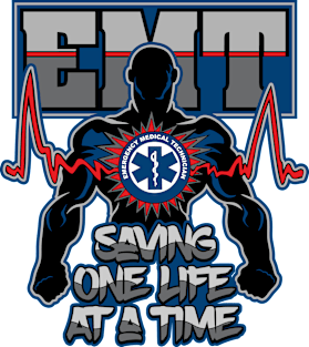 Emergency Medical Technician Saving Lives Magnet