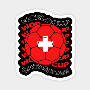 Switzerland Qatar 2022 Magnet