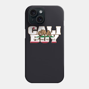 Cali Boy (Bear Flag Design) Phone Case