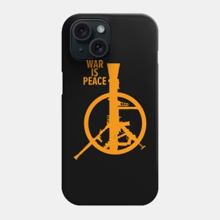 War Is Peace: George Orwell Tribute - Art for Peace, Freedom, and Unity Phone Case